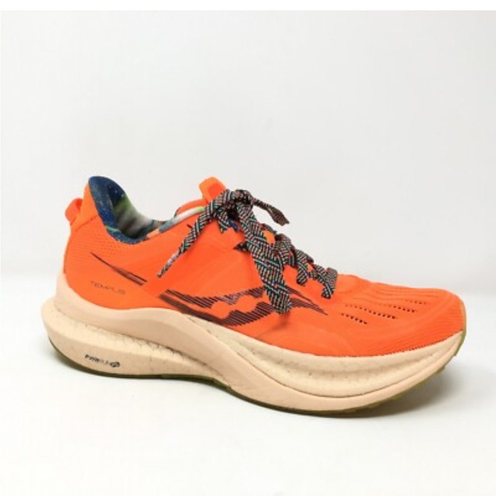 Saucony Orange and Cream Sneakers